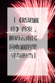 《皓珺藏珍》首发，解码云南民间收藏的坚守与担当