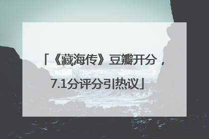 《藏海传》豆瓣开分，7.1分评分引热议