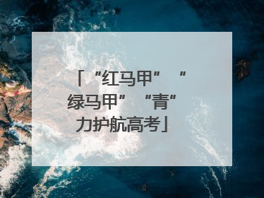 “红马甲”“绿马甲”“青”力护航高考