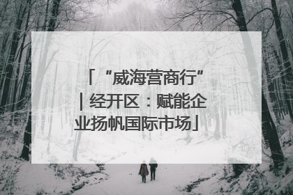 “威海营商行”｜经开区：赋能企业扬帆国际市场