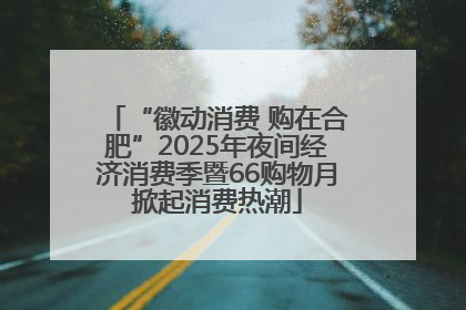 “徽动消费 购在合肥”2025年夜间经济消费季暨66购物月掀起消费热潮