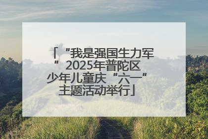 “我是强国生力军”2025年普陀区少年儿童庆“六一”主题活动举行