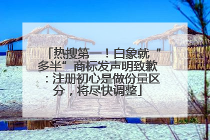 热搜第一！白象就“多半”商标发声明致歉：注册初心是做份量区分，将尽快调整
