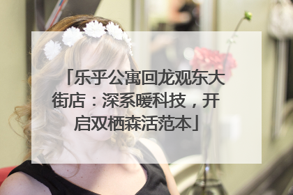 乐乎公寓回龙观东大街店：深系暖科技，开启双栖森活范本