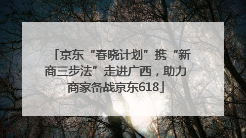 京东“春晓计划”携“新商三步法”走进广西，助力商家备战京东618
