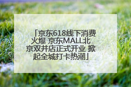 京东618线下消费火爆 京东MALL北京双井店正式开业 掀起全城打卡热潮