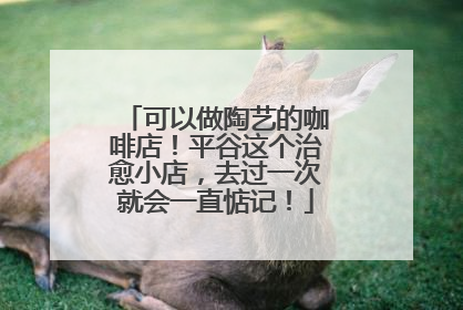 可以做陶艺的咖啡店！平谷这个治愈小店，去过一次就会一直惦记！