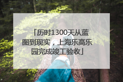 历时1300天从蓝图到现实，上海乐高乐园完成竣工验收