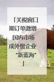 关税窗口期订单激增 国内市场成外贸企业“新蓝海”