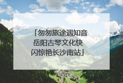 匆匆旅途遇知音 岳阳古琴文化快闪惊艳长沙南站