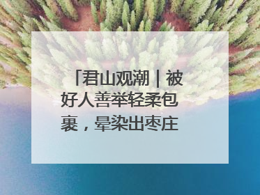 君山观潮｜被好人善举轻柔包裹，晕染出枣庄的温暖底色