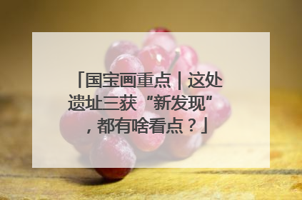 国宝画重点｜这处遗址三获“新发现”，都有啥看点？