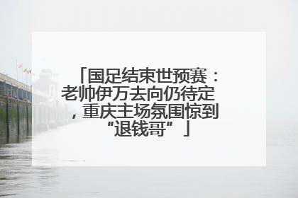 国足结束世预赛：老帅伊万去向仍待定，重庆主场氛围惊到“退钱哥”