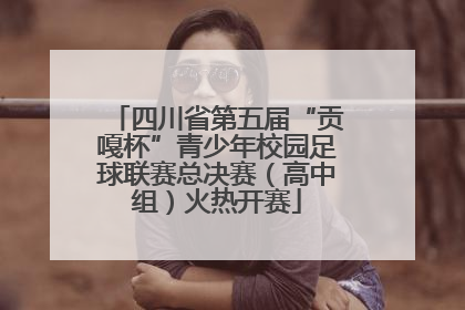 四川省第五届“贡嘎杯”青少年校园足球联赛总决赛（高中组）火热开赛