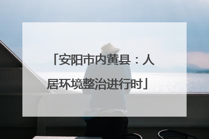 安阳市内黄县：人居环境整治进行时