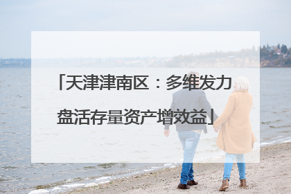 天津津南区：多维发力盘活存量资产增效益