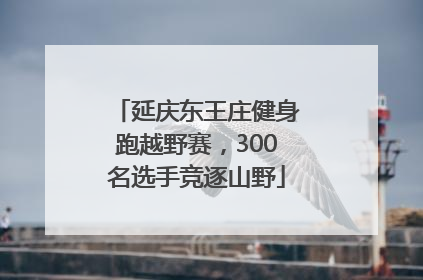 延庆东王庄健身跑越野赛，300名选手竞逐山野