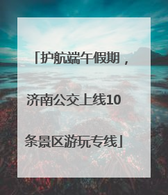 护航端午假期，济南公交上线10条景区游玩专线
