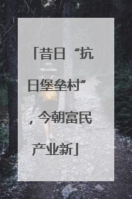 昔日“抗日堡垒村”，今朝富民产业新