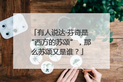 有人说达·芬奇是“西方的苏颂”，那么苏颂又是谁？