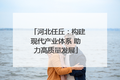 河北任丘：构建现代产业体系 助力高质量发展