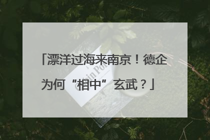 漂洋过海来南京！德企为何“相中”玄武？