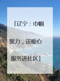 辽宁：巾帼聚力，送暖心服务进社区