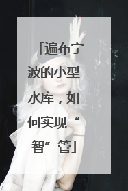 遍布宁波的小型水库，如何实现“智”管