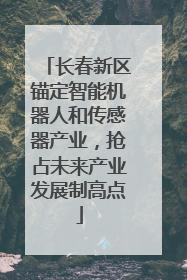 长春新区锚定智能机器人和传感器产业，抢占未来产业发展制高点