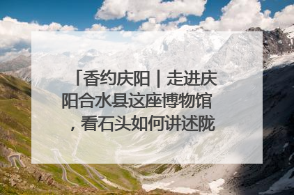 香约庆阳｜走进庆阳合水县这座博物馆，看石头如何讲述陇东千年历史