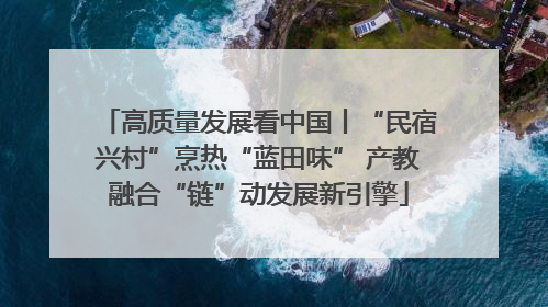 高质量发展看中国丨“民宿兴村”烹热“蓝田味” 产教融合“链”动发展新引擎