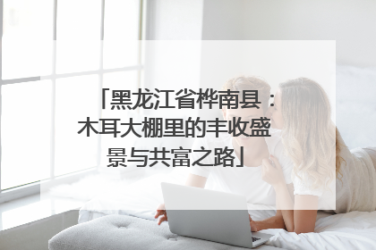黑龙江省桦南县：木耳大棚里的丰收盛景与共富之路