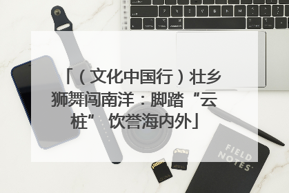 （文化中国行）壮乡狮舞闯南洋：脚踏“云桩” 饮誉海内外