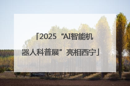 2025“AI智能机器人科普展”亮相西宁