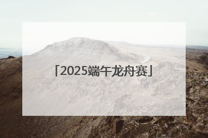 2025端午龙舟赛