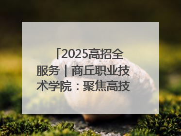 2025高招全服务｜商丘职业技术学院：聚焦高技能人才培养 谱写高质量发展篇章