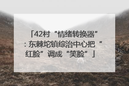42村“情绪转换器”：东棘坨镇综治中心把“红脸”调成“笑脸”