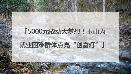 5000元撬动大梦想！玉山为就业困难群体点亮“创富灯”
